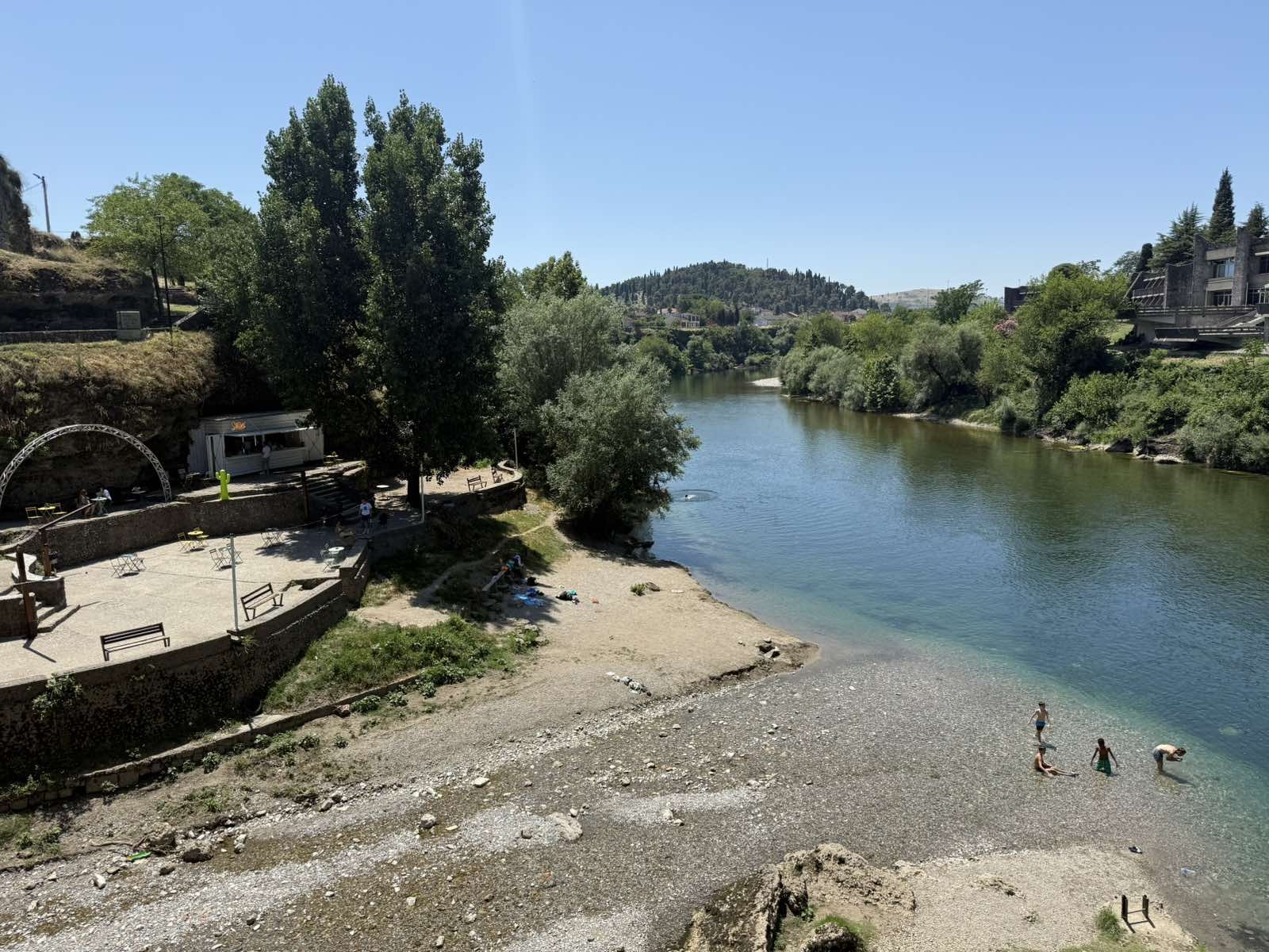 Prirodno kupalište u centru Podgorice: Oaza na ušću Ribnice u Moraču