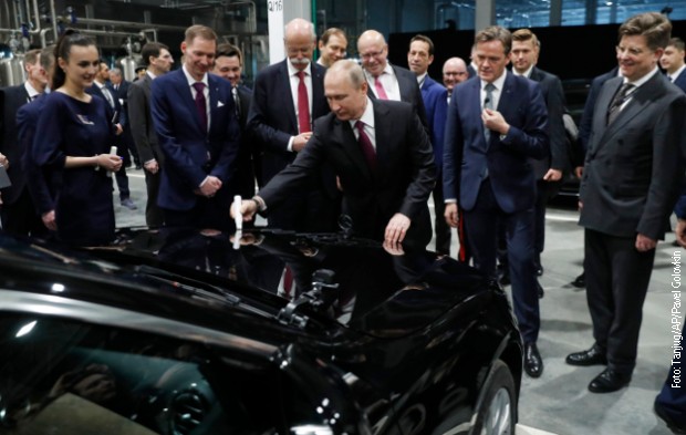 Putin otvorio "Mercedesovu" fabriku u Rusiji