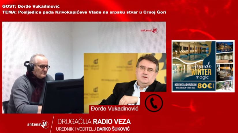 Vukadinović: Kroz uticaj na SNP ili Abazovića, Beograd ne gleda mrko na pad Vlade
