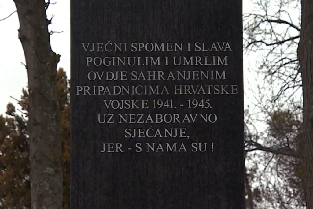 Ministarstvo branitelja podržalo obnovu ustaškog groblja u Zagrebu