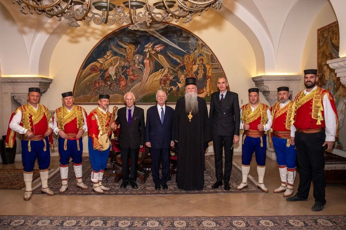 Joanikije na otvaranju izložbe povodom vijeka od obnove kapele na Lovćenu