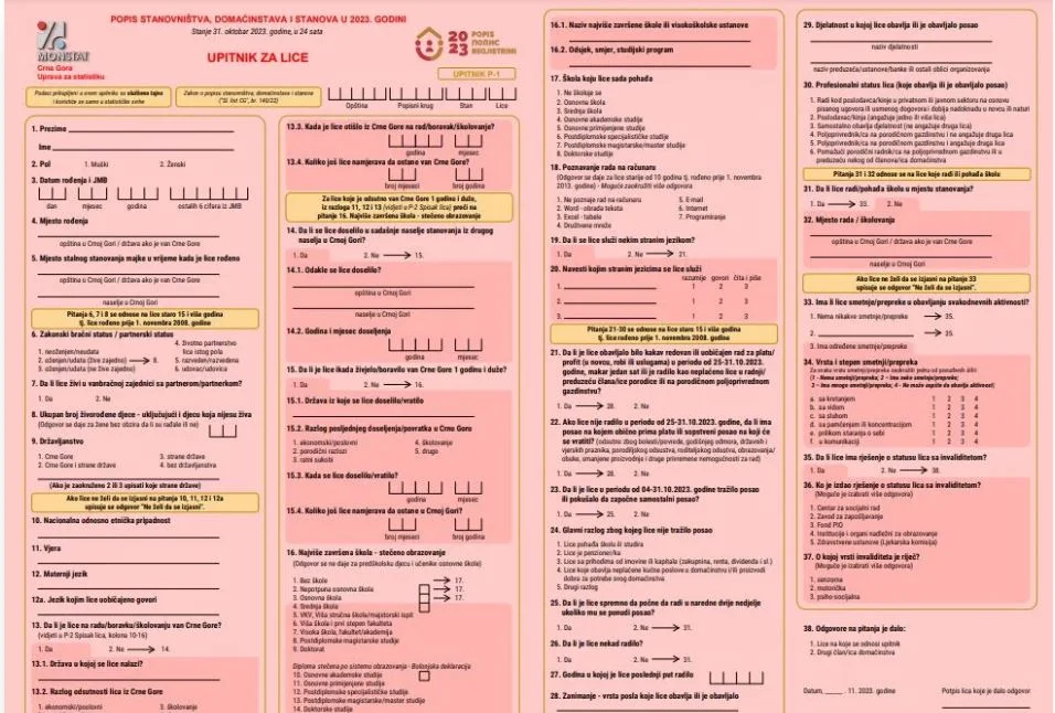 10 postulata koje treba da sadrži softver za unos i obradu podataka da bi popis bio fer, pošten i svima prihvatljiv