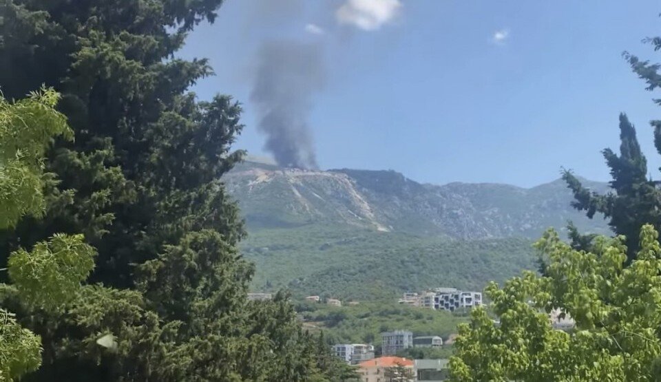 Požar na deponiji na Brajićima