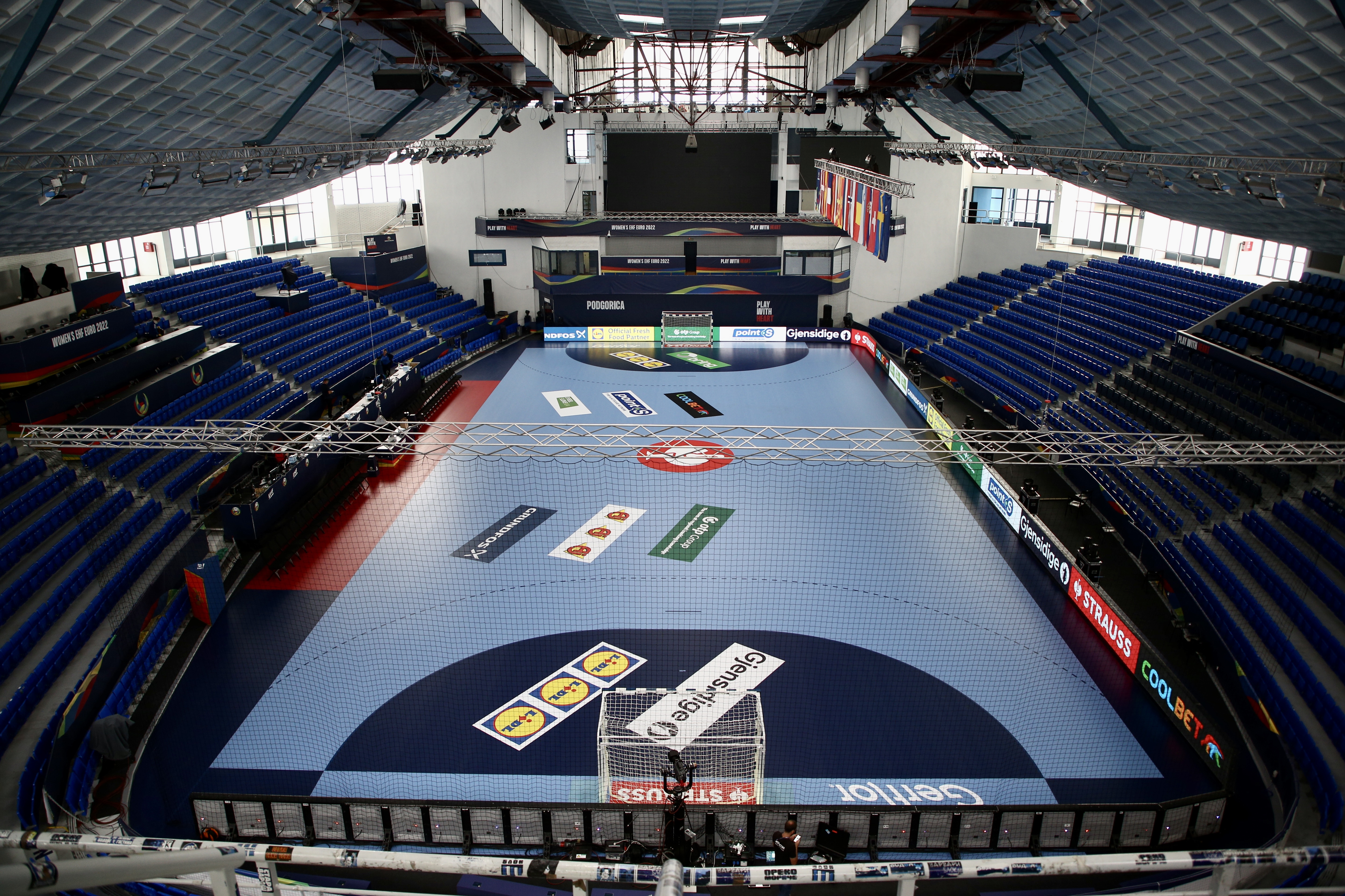 Dvorana Morača spremna za start EP