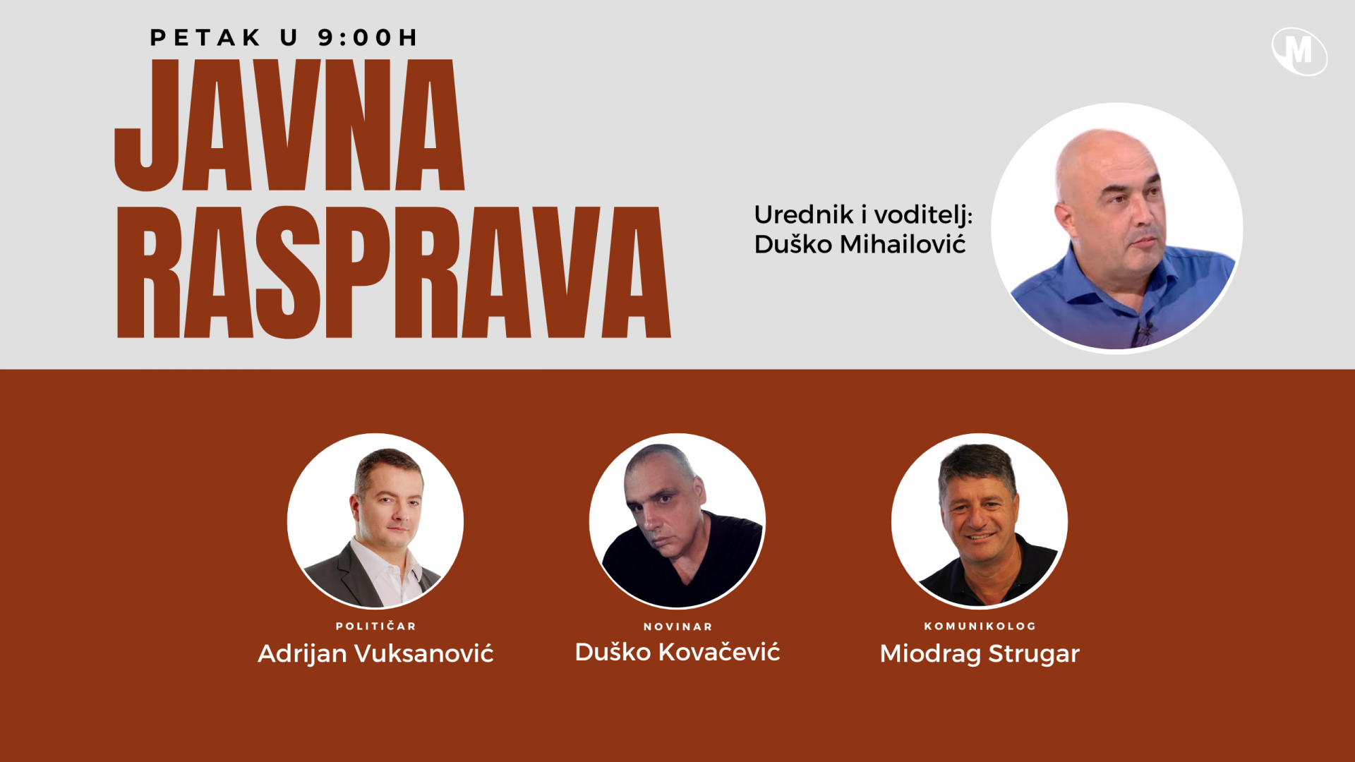 Ne propustite: Javna rasprava na talasu Antene M