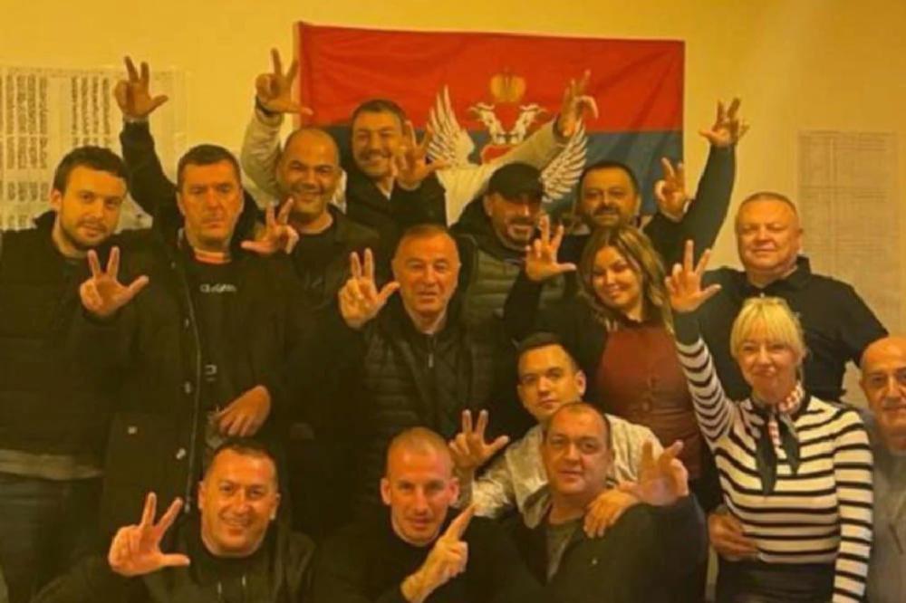Milo u Nikšiću privođen sa Škaljarcem