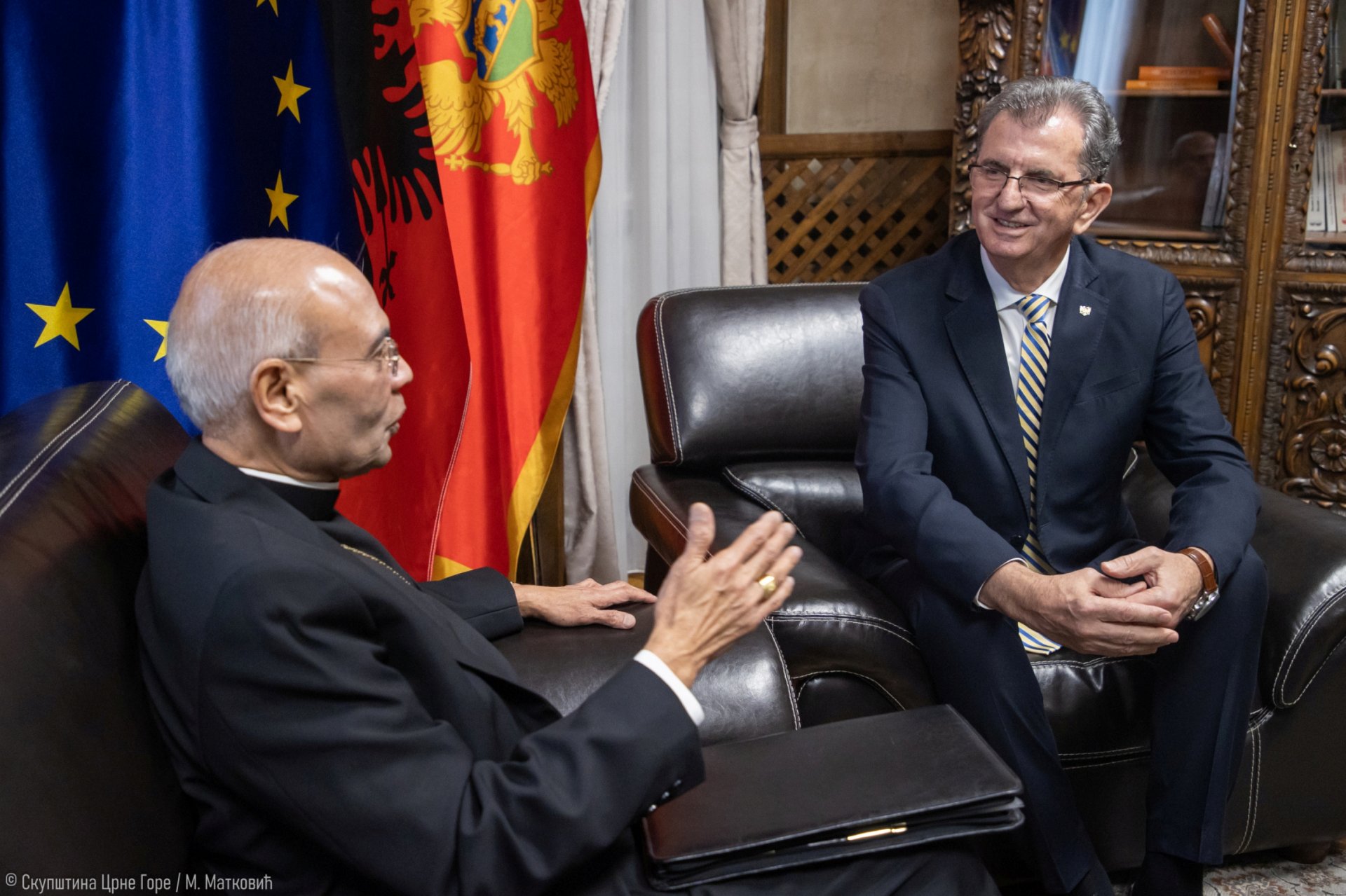 Camaj sa Ćulikatom: Razgovarali o izgradnji nuncijature u Podgorici