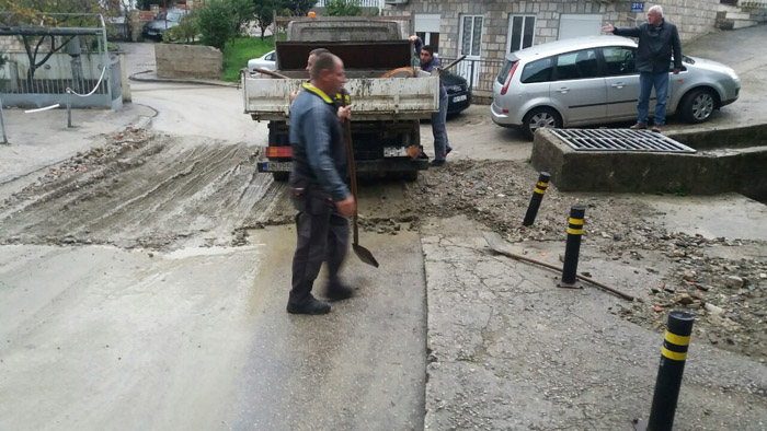 Na svaka 4km² palo milijardu litara kiše: Herceg Novi sanira posljedice nevremena
