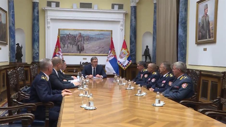 Vučić: Mojsilović novi načelnik Generalštaba, Diković odlazi u penziju
