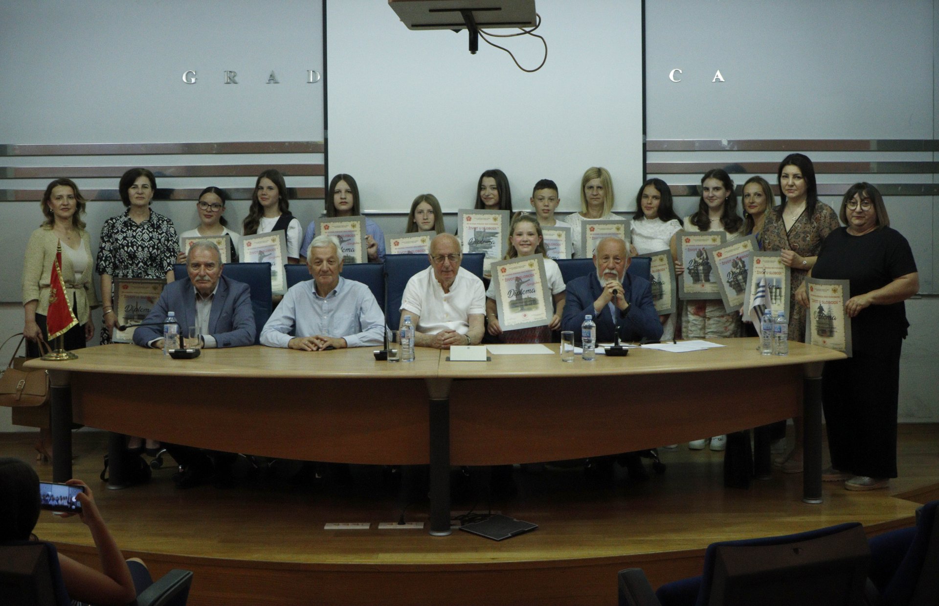 Savez udruženja boraca NOR-a i antifašista Crne Gore uručio nagrade za najbolje pisane radove