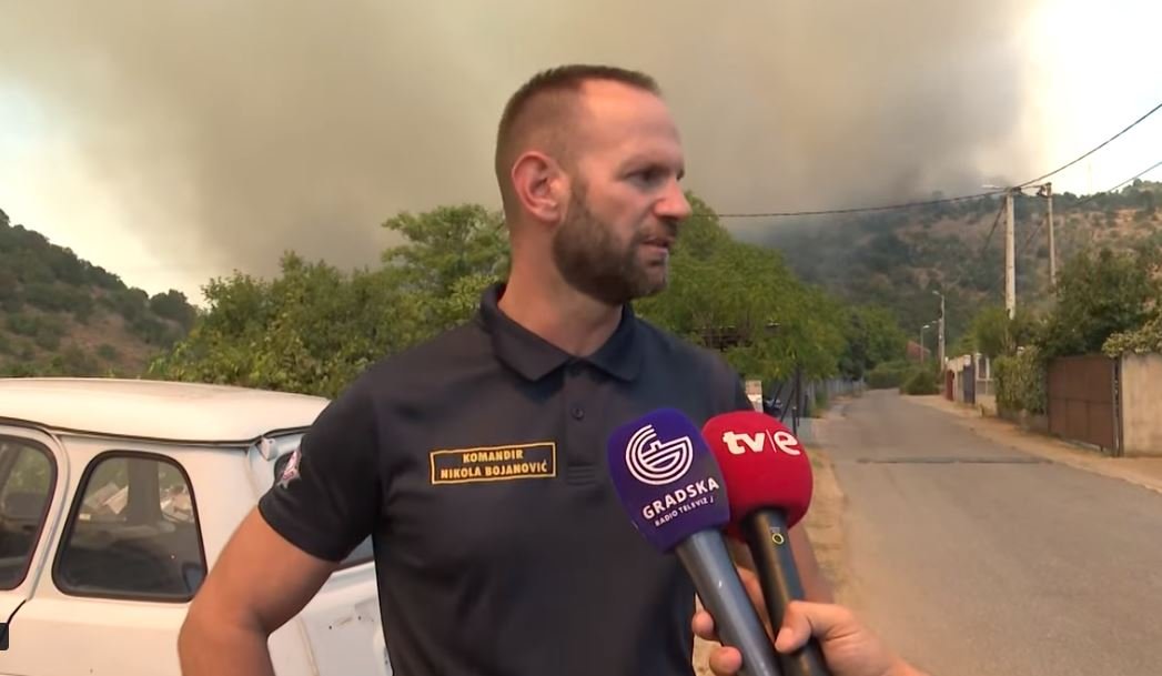 Bojanović: Sve mora da se podigne na mnogo viši nivo, vatrogasci na Gorici jurili maskirane osobe koje su pokušale da podmetnu požar