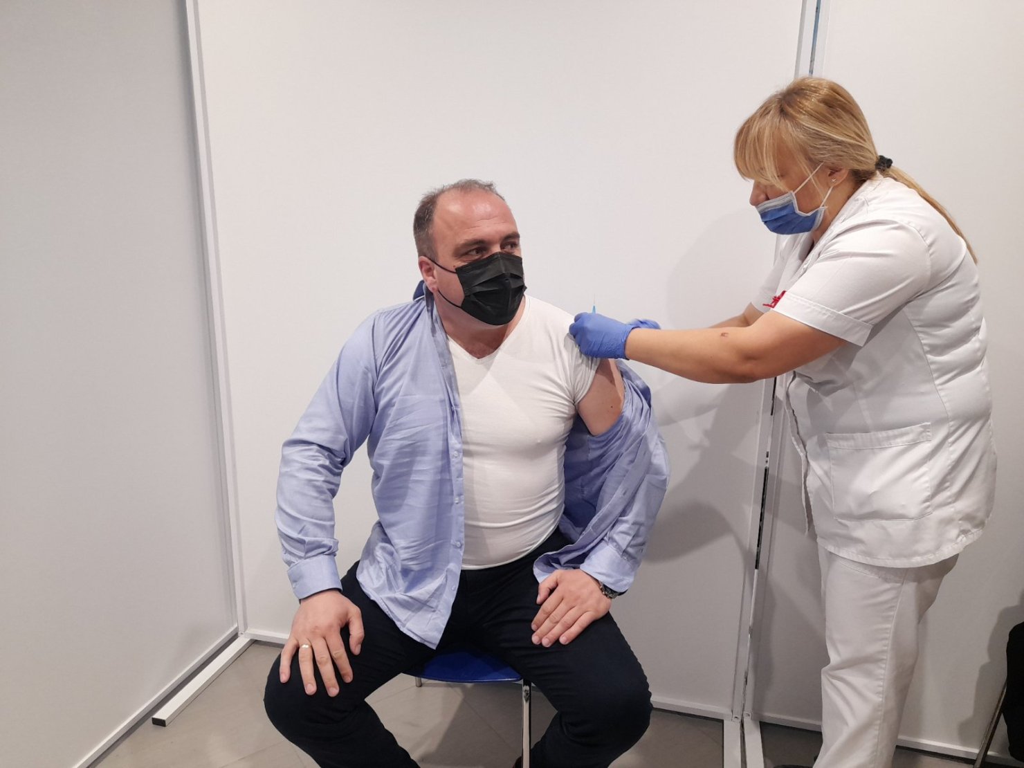 Predsjednik Opštine Berane se vakcinisao, pozvao i građane da to učine