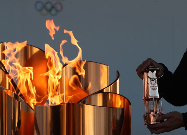 Olimpijski plamen povučen iz javnosti