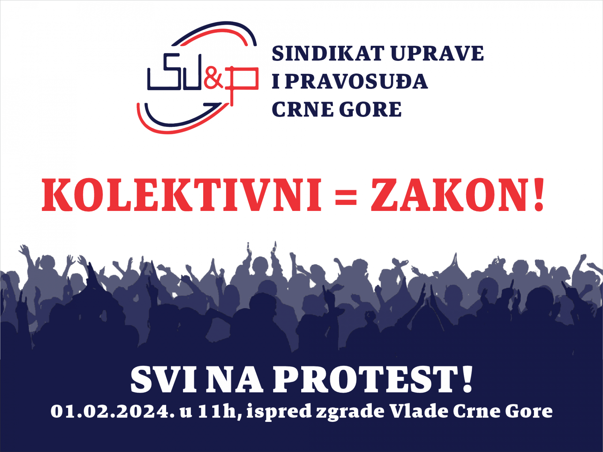 Sjutra protest ispred Vlade: Pozivamo Spajića da nas ne uvlači u političke igre, nek poštuje zakone