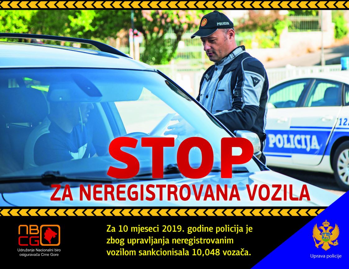"Stop za neregistrovana vozila“: Iz saobraćaja isključeno 1.062 vozila