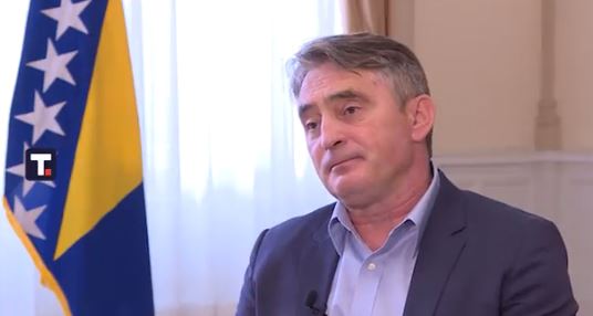 Komšić prekinuo intervju za Tanjug jer je novinar negirao genocid u Srebrenici