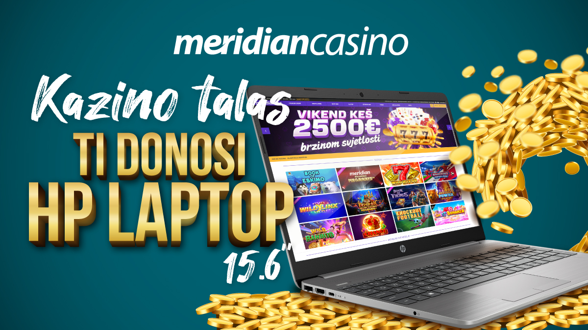 Kazino talas ti donosi – Laptop HP 15.6”
