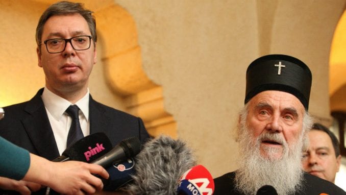 Vučić i Irinej zabrinuti zbog hapšenja Joanikija: Dokaz da crnogorska država progoni SPC