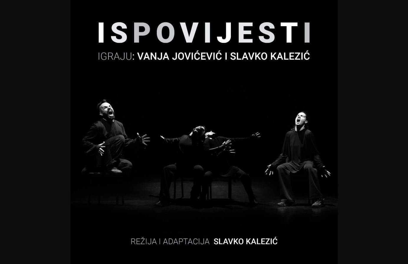 Predstava „Ispovijesti” na velikoj sceni KIC-a