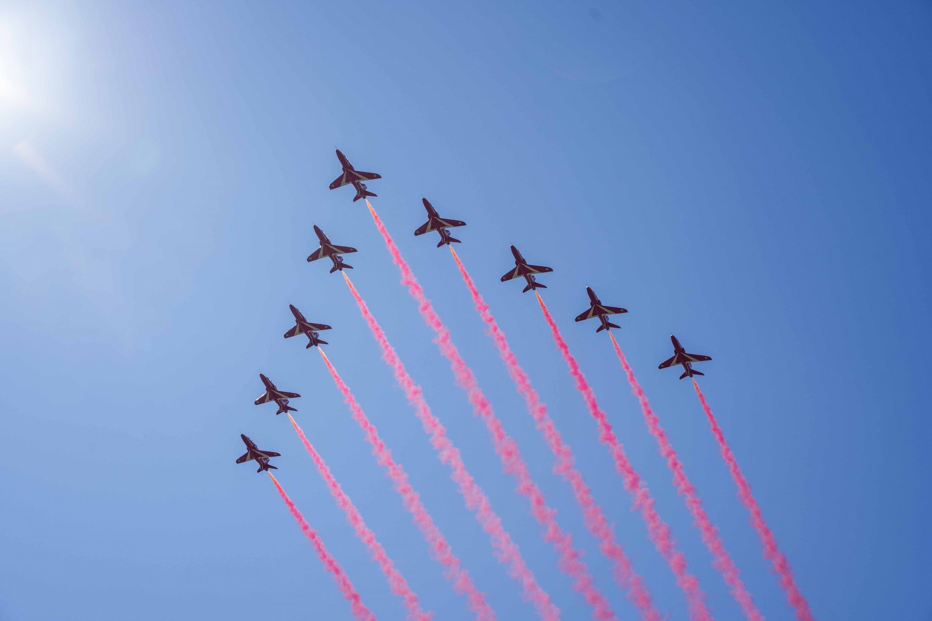 Red Arrows po prvi put u Crnoj Gori: Impresivni prelet i simbol prijateljstva Ujedinjenog Kraljevstva i Crne Gore