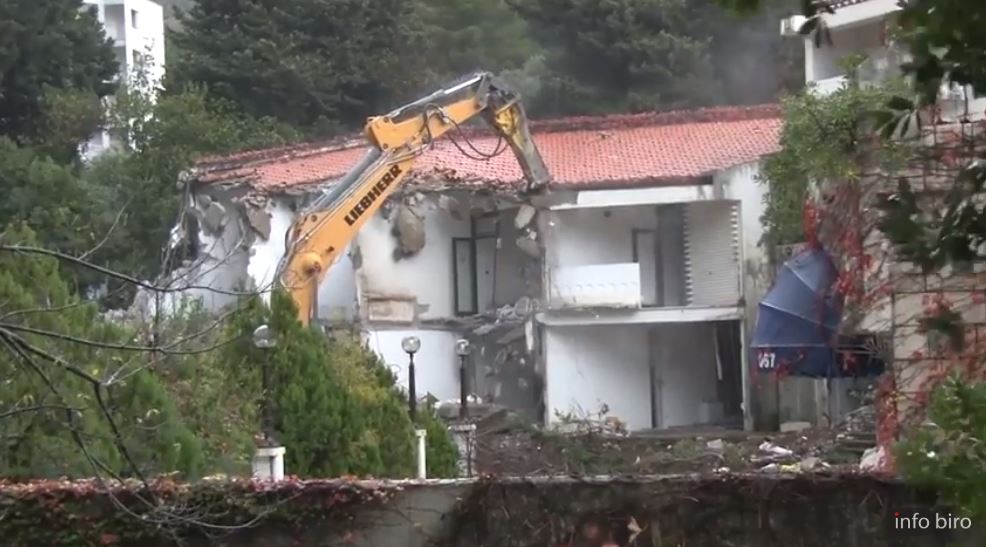 Pogledajte: Počelo rušenje hotela Kraljičina plaža
