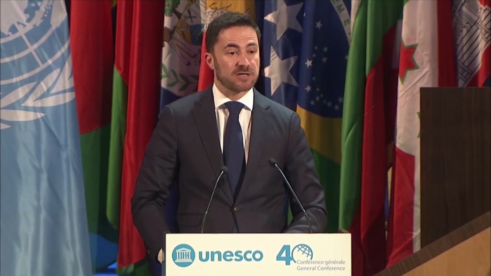 Bogdanović na Generalnoj konferenciji UNESCO: Neophodno jačanje saradnje i koordinacija među članicama