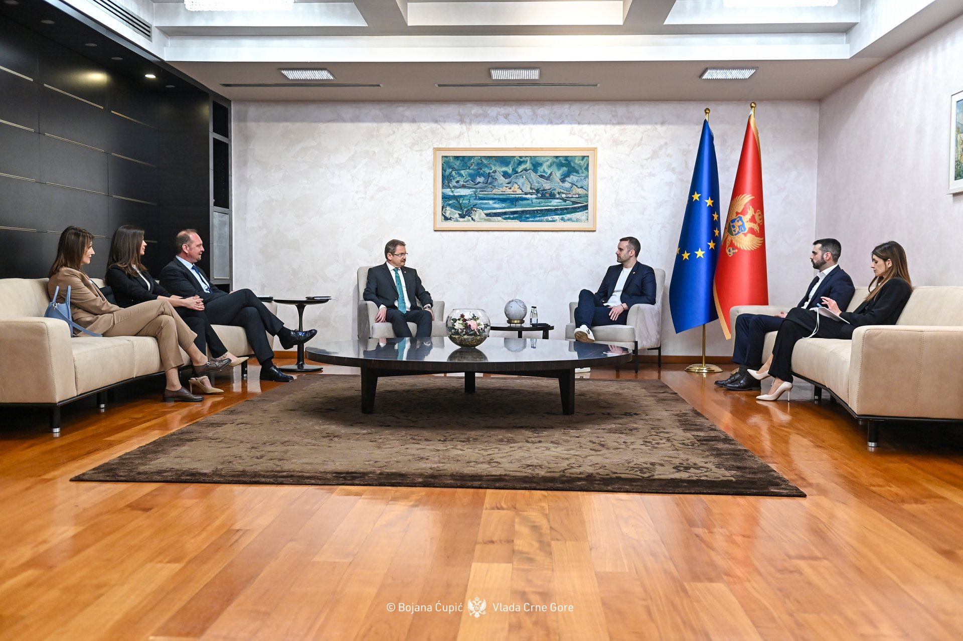 Spajić sa delegacijom GIZ-a: Momenat u EU integracijama previše dobar da bi ga Crna Gora propustila