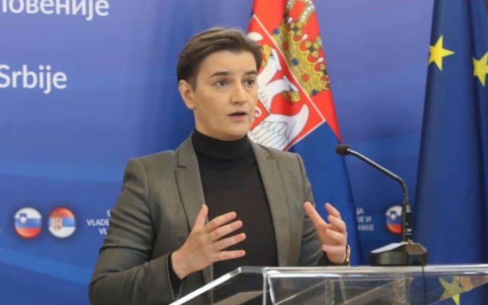 Brnabić: Nasilnog prevrata u Srbiji neće biti