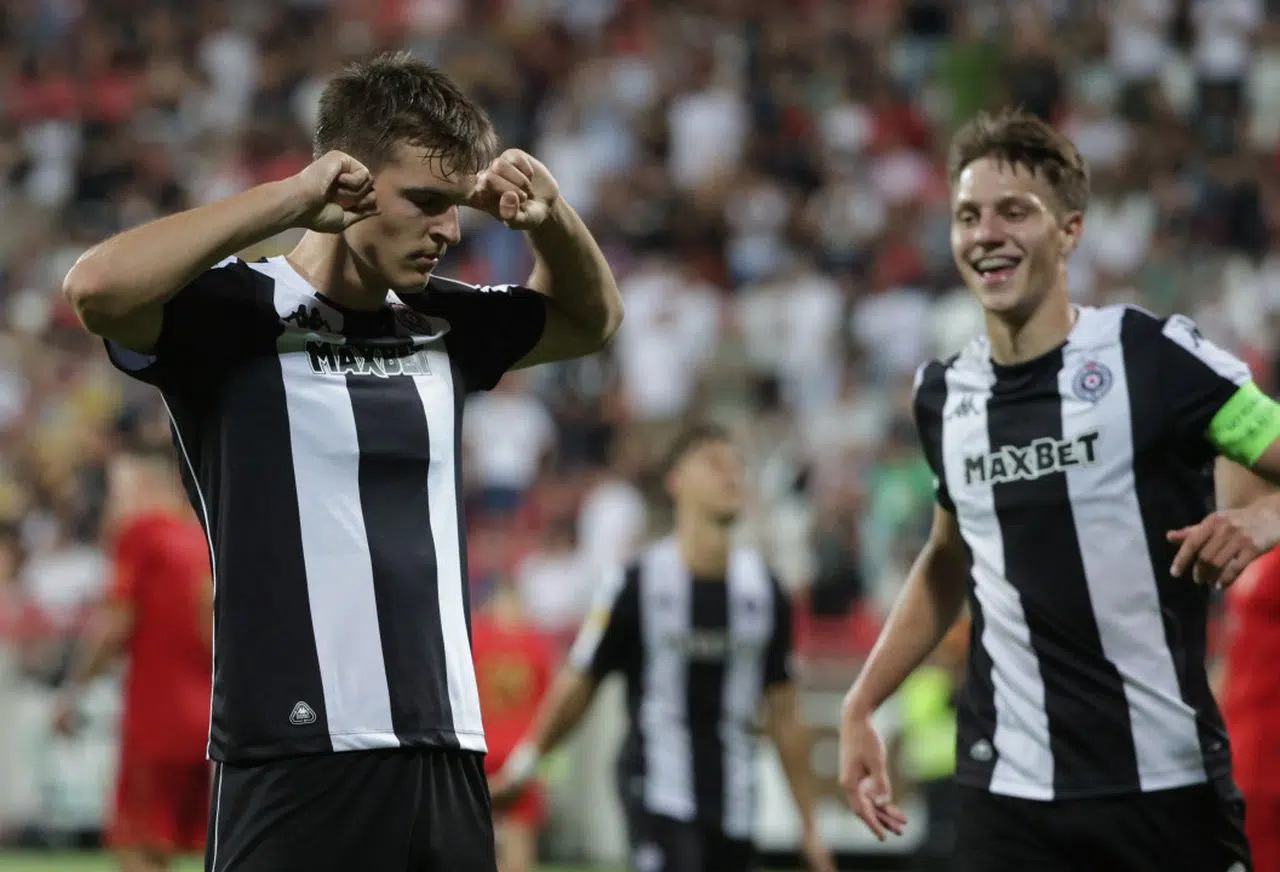 Vukotić i Kostić strijelci u pobjedi Partizana, asistencija Roganovića