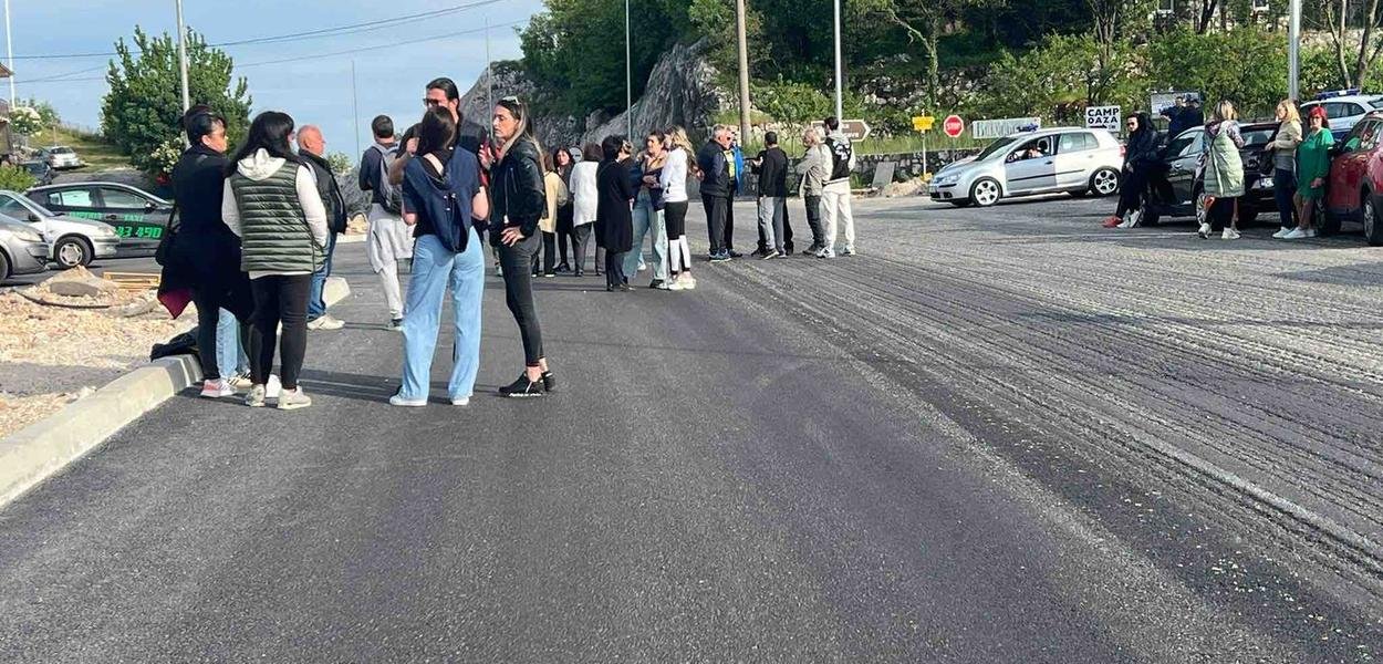 Cetinjani i danas blokiraju Kruševo ždrijelo