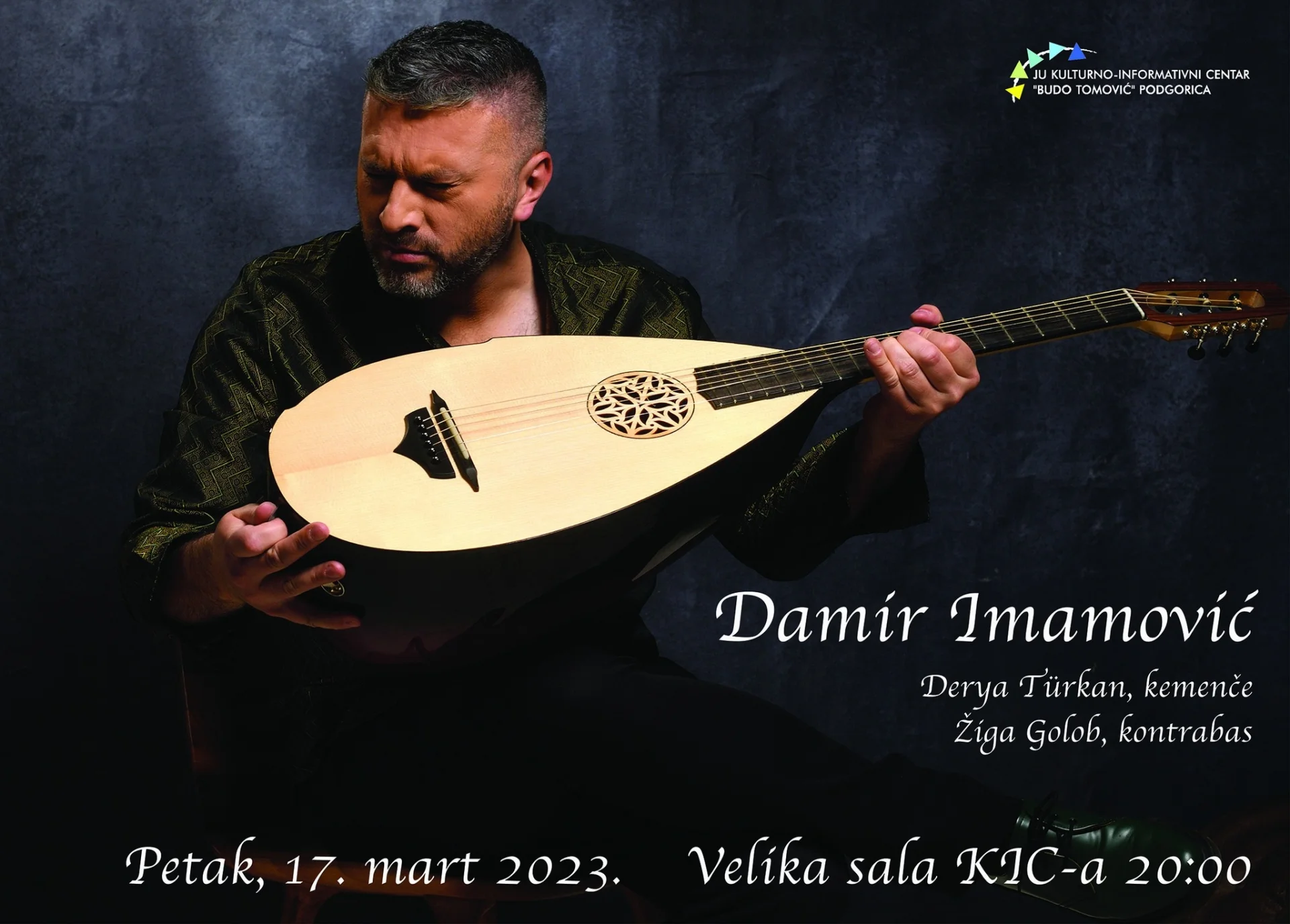 Koncert Damira Imamovića večeras u KIC-u