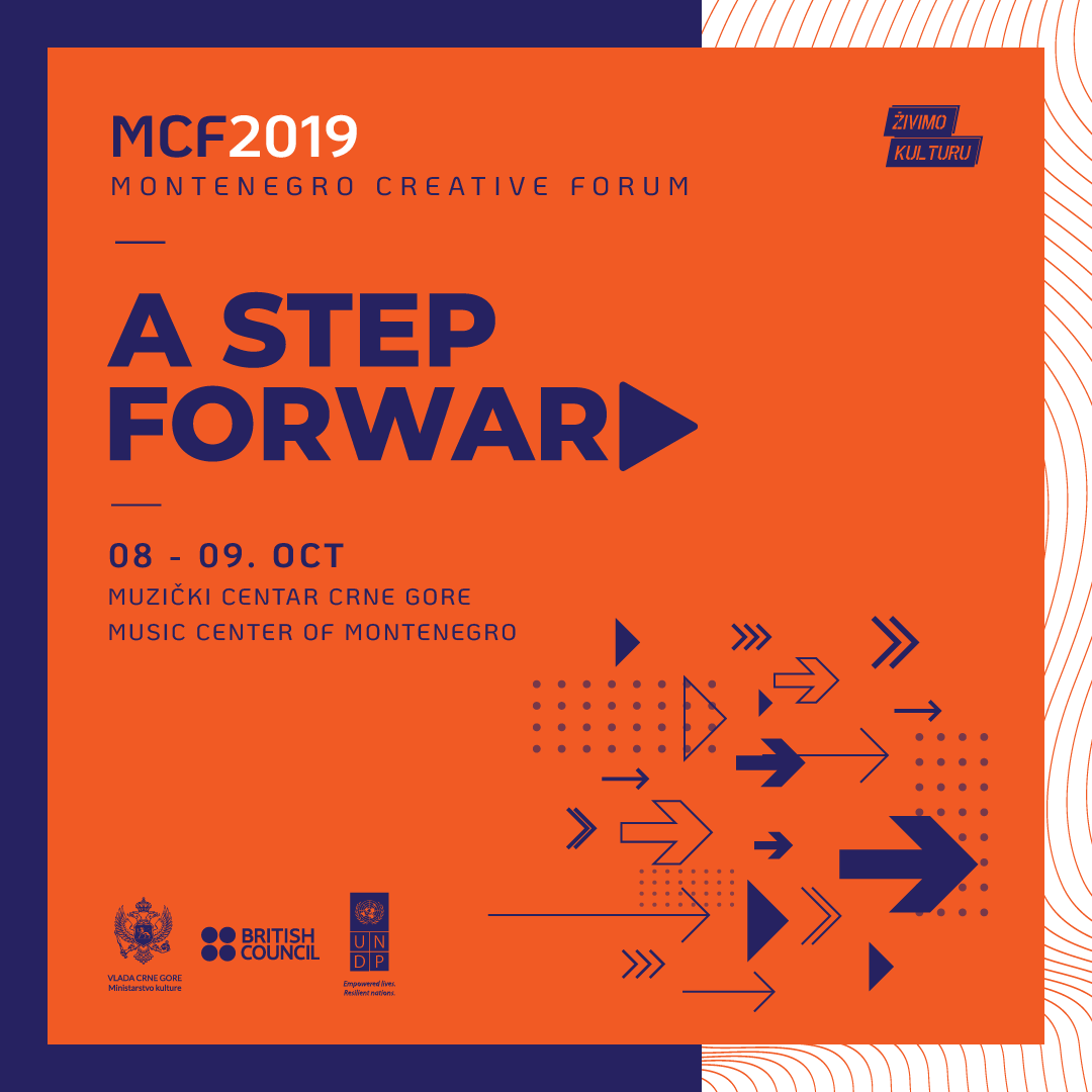 "Montenegro Creative Forum: A step forward“ 8. i 9. oktobra u Podgorici