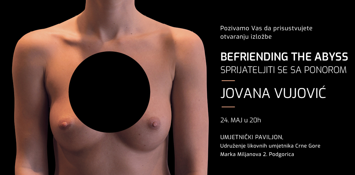 Otvaranje izložbe Befriending the Abyss Jovane Vujović u ULUCG