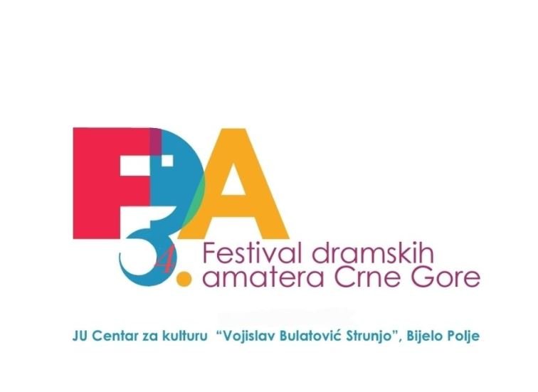 54. Festival dramskih amatera Crne Gore od 10. do 14. juna u Bijelom Polju