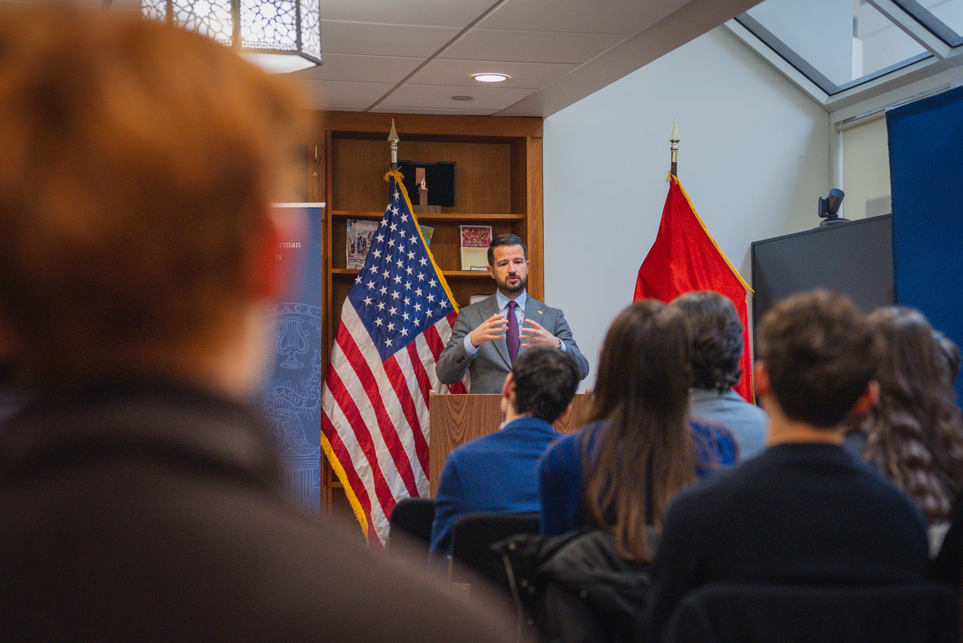 Milatović na Univerzitetu Džordžtaun govorio o borbi protiv kriminalnih klanova u Crnoj Gori