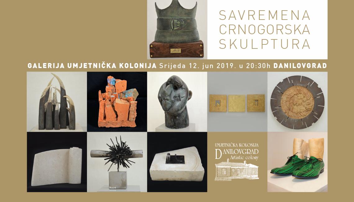 "Savremena crnogorska skulptura" u Danilovgradu