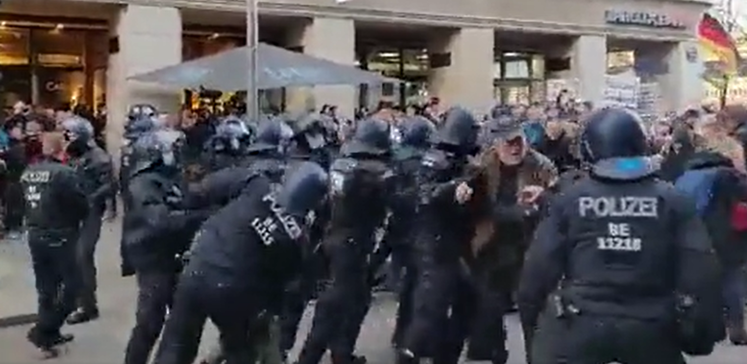 U Lajpcigu sukob protestanata i policije