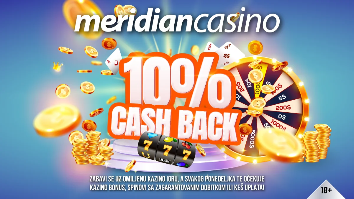 Meridian Casino: ZA IGRU BEZ PRITISKA!