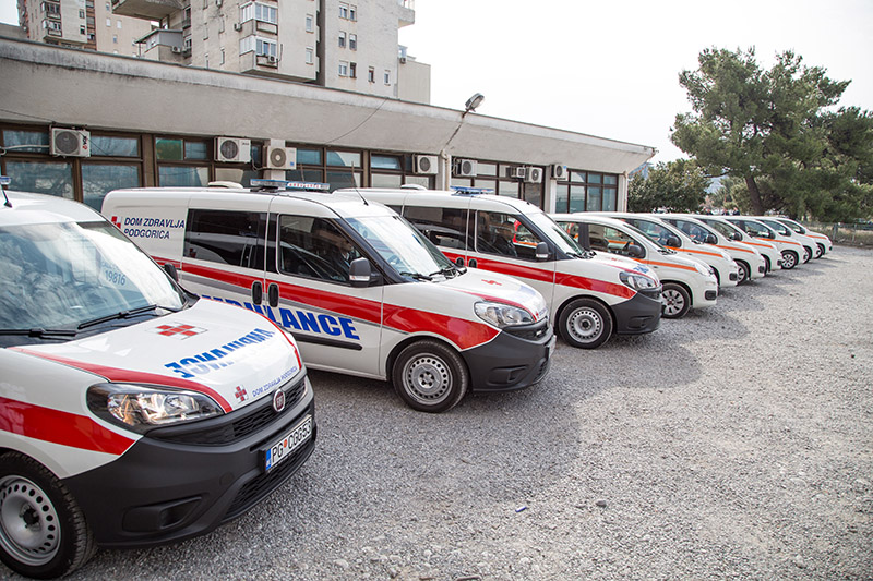 Dom zdravlja Podgorica kupio 14 novih vozila