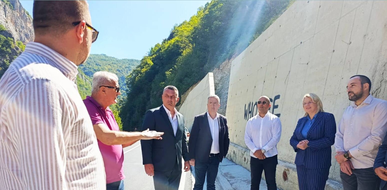 Završena sanacija klizišta Dobrakovo između dva granična prelaza