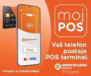 HIPOTEKARNA BANKA  MOJ POS