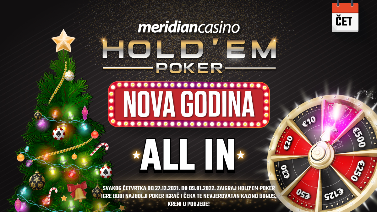 Novogodišnji Hold’em poker turnir - prečica do neviđenih kazino bonusa!