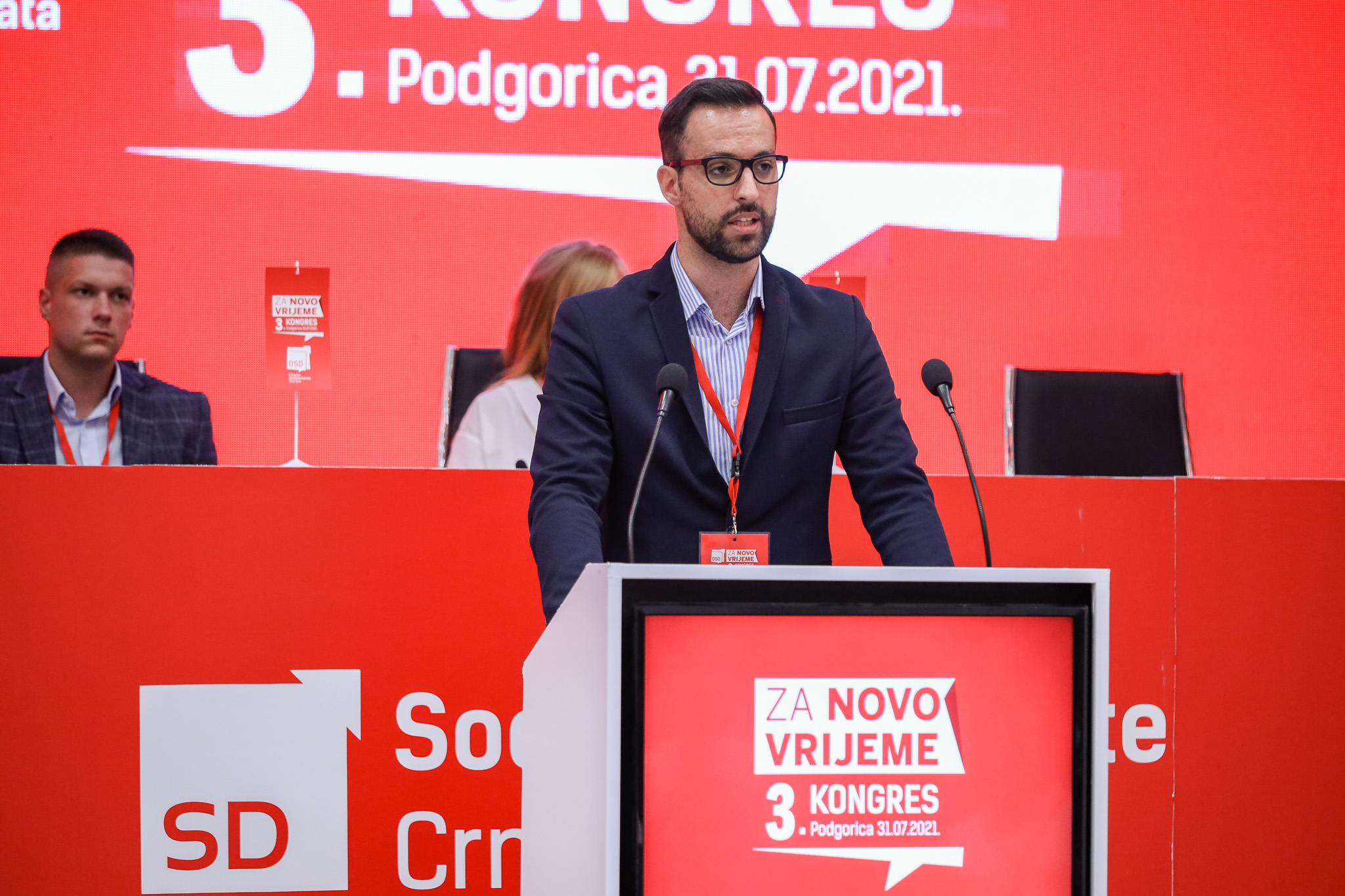 Zirojević predsjednik Omladine Socijaldemokrata Crne Gore
