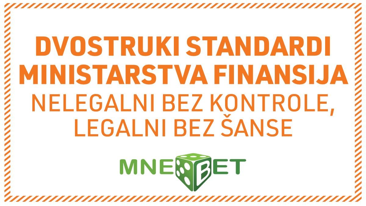 Dvostruki standardi Ministarstva finansija - nelegalni bez kontrole, legalni bez šanse!