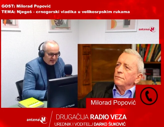 Popović u DRV: Na Njegošev dan crnogorska kultura je u getu. Ako bi iz Gorskog vijenca isključili crnogorstvo - šta bi ostalo?