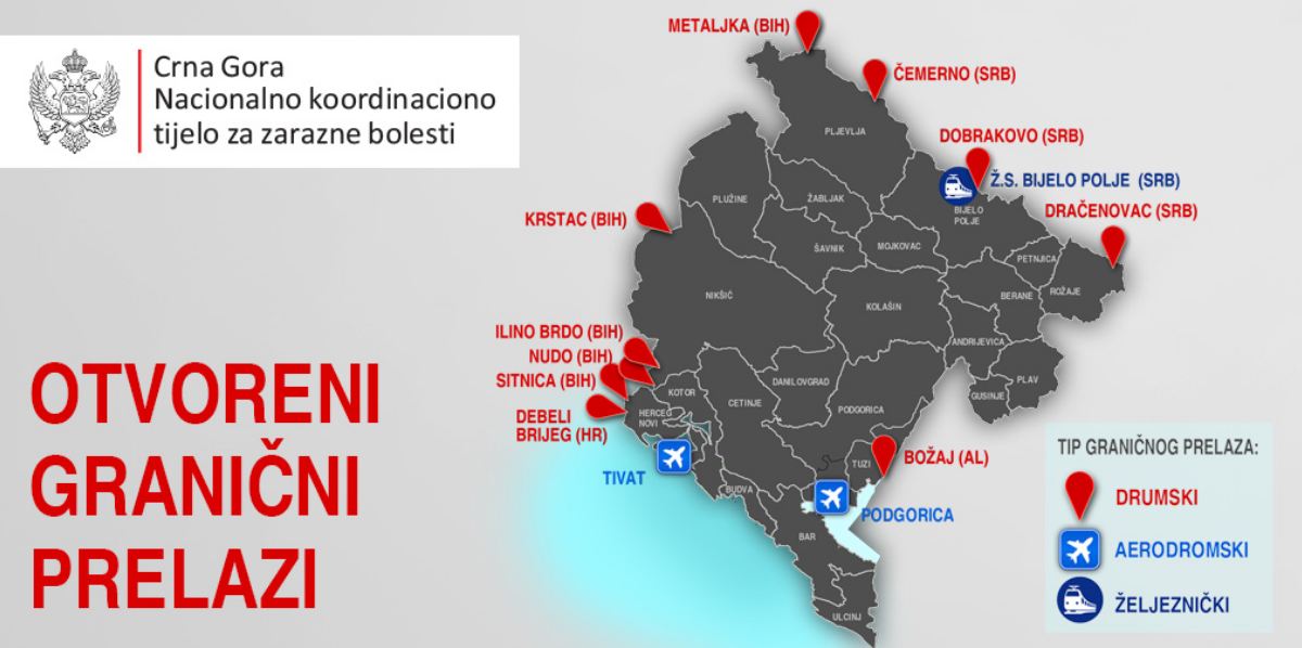 Vlada: Većina graničnih prelaza otvorena
