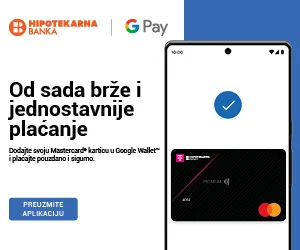 Google pay uz  Mastercard kartice Hipotekarne banke