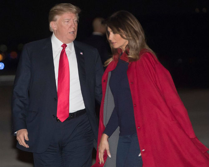 Melanija opet iskulirala Donalda