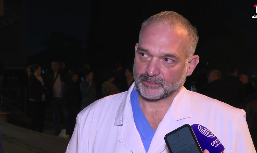 Radović: Jedan pacijent izuzetno kritično, troje stabilno, povrede su jako opasne