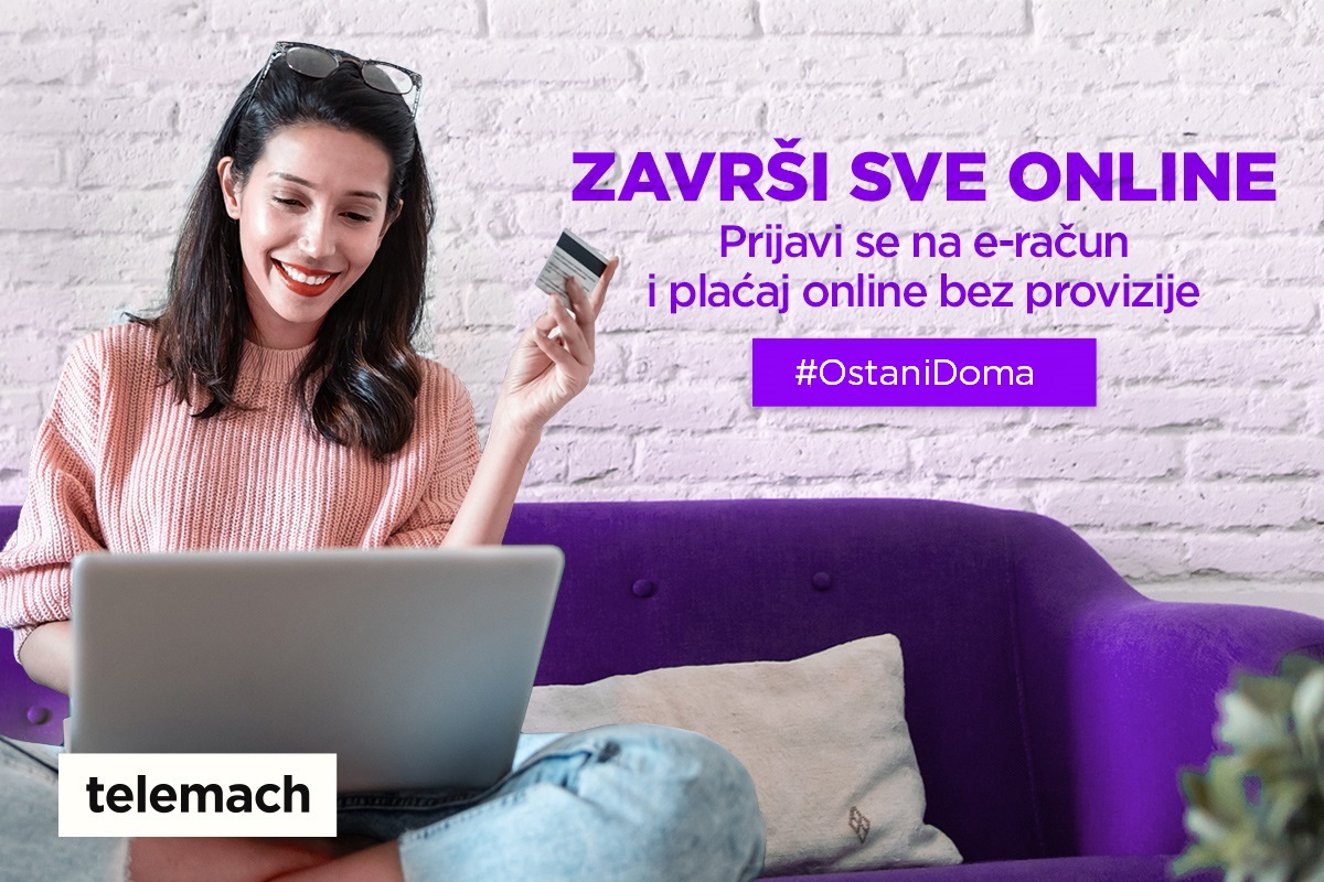 Telemach omogućio plaćanje računa online bez provizije